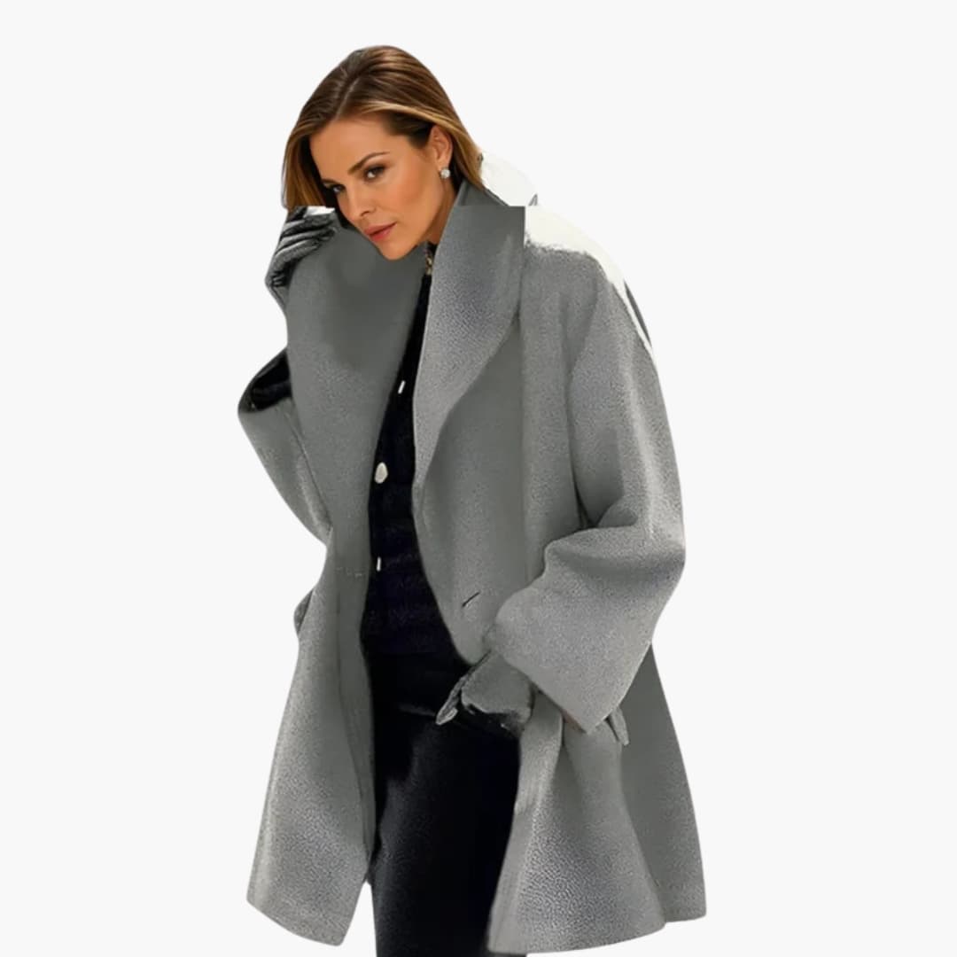 Women’s Mid-Length Fitted Windbreaker Jacket