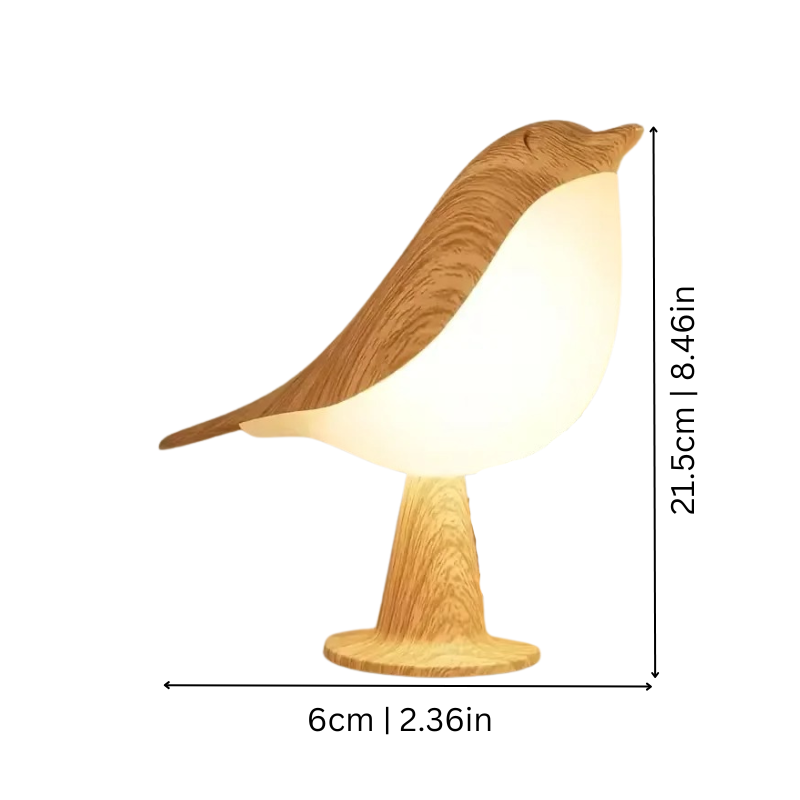 Touch-Control Bird LED Lamp & Aroma Diffuser