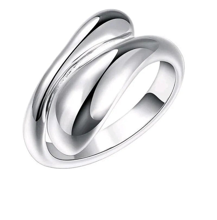 Eva | Women’s 4‑Piece Sterling Silver Teardrop Jewelry Set