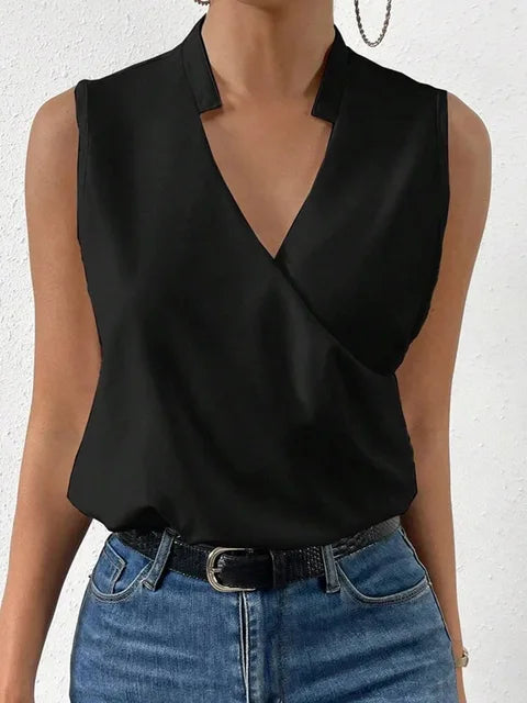 Rhiara | Sleeveless Flowy Top for Women