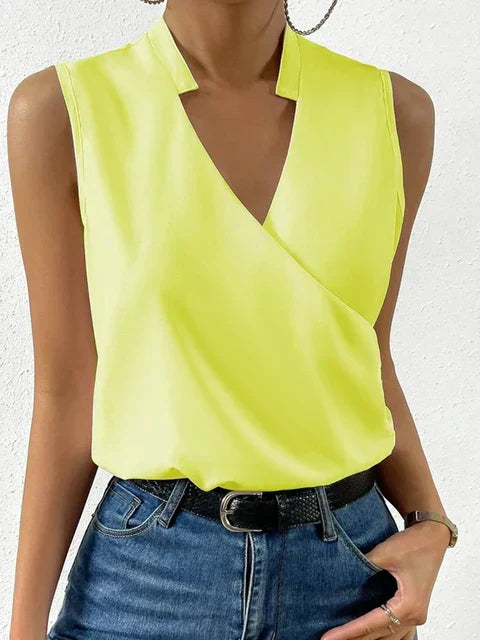 Rhiara | Sleeveless Flowy Top for Women