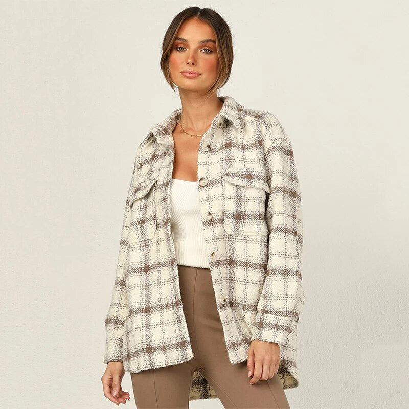 Thistle | Casual Oversized Coat for Women