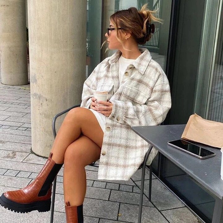 Thistle | Casual Oversized Coat for Women