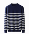 Striped Crewneck Sweater for Men