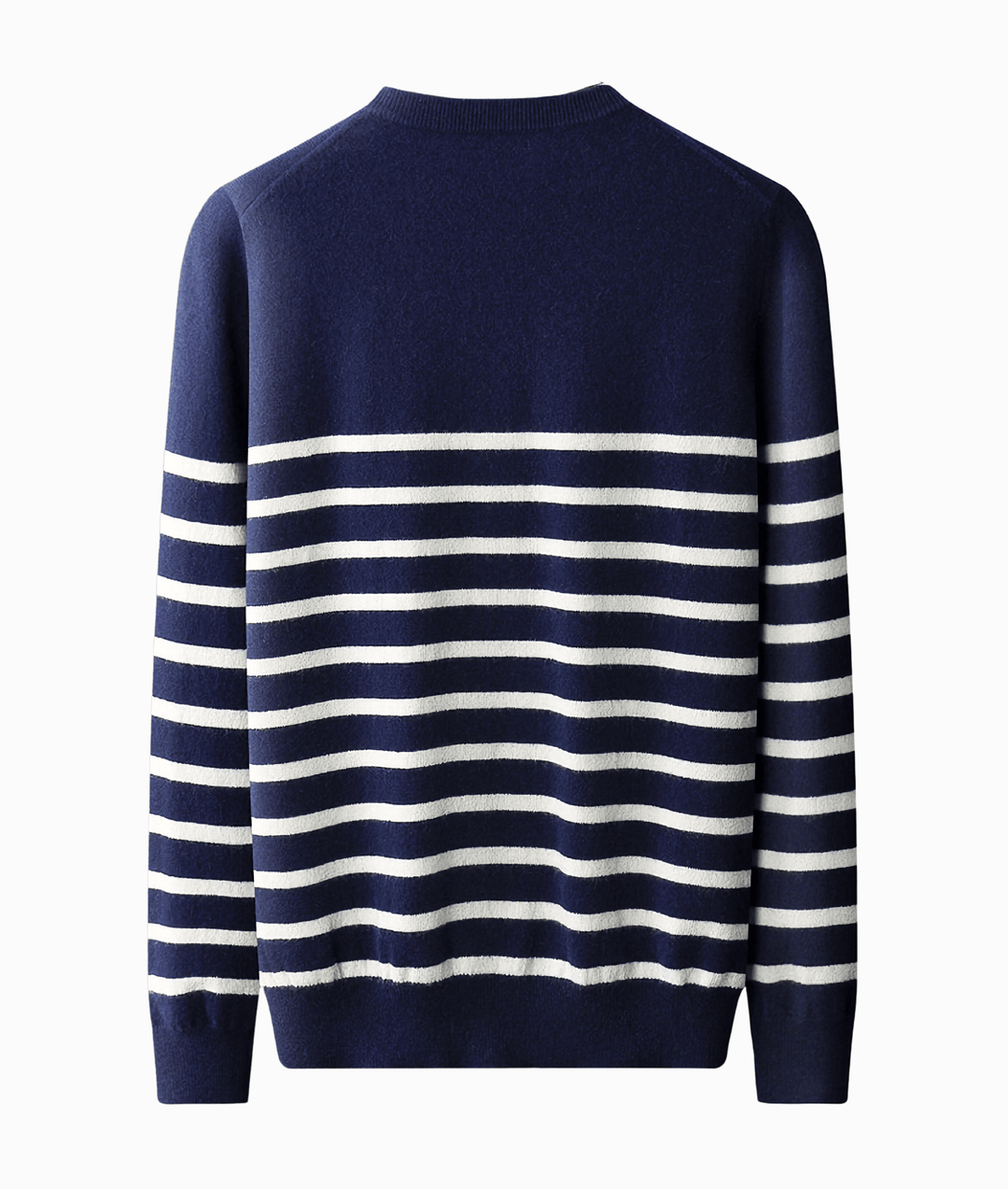 Striped Crewneck Sweater for Men