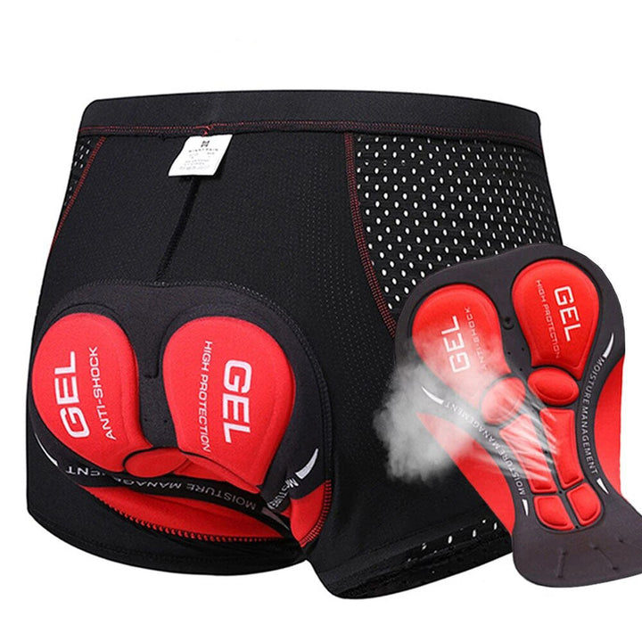 Men's Breathable Cycling Shorts | 5D Gel Padded Underwear