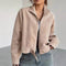 Women’s Cropped Corduroy Jacket | Relaxed Fit