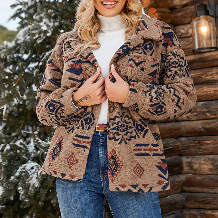 Women’s Oversized Plush Jacket | Warm & Stylish