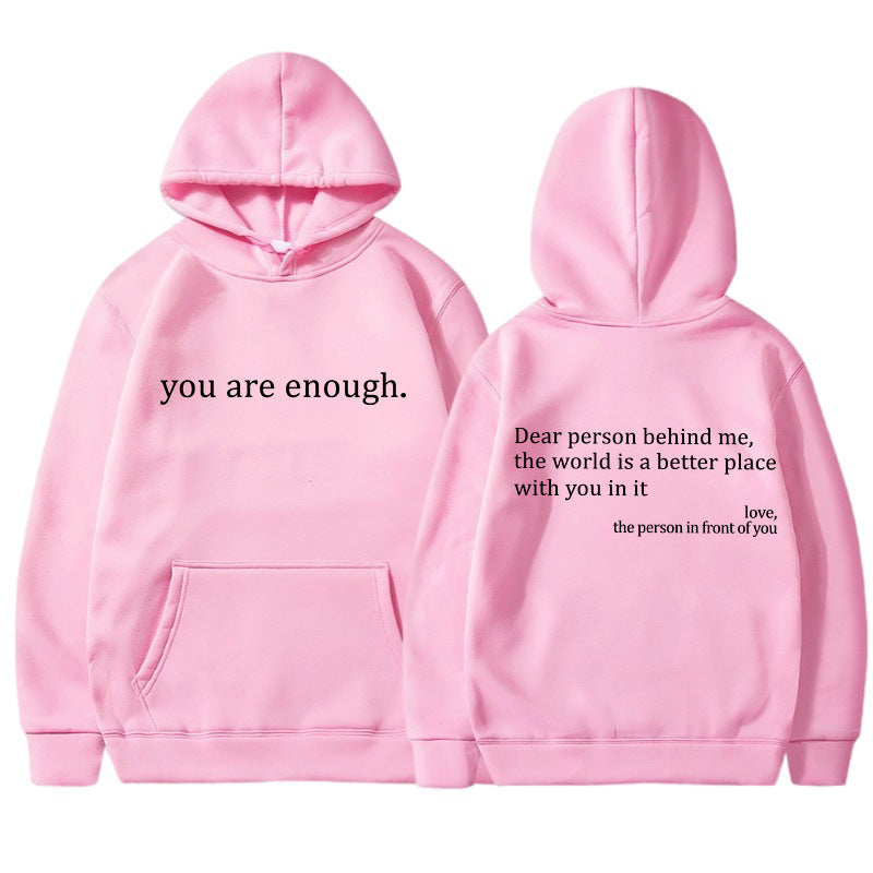 Inspirational Quote Unisex Hoodie | Soft & Warm