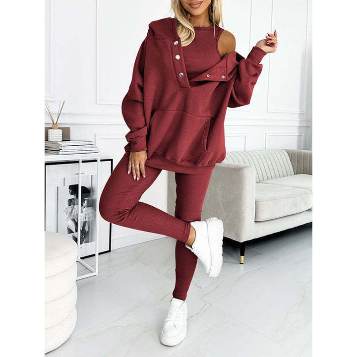 Oversized Women’s 3-Piece Loungewear Set