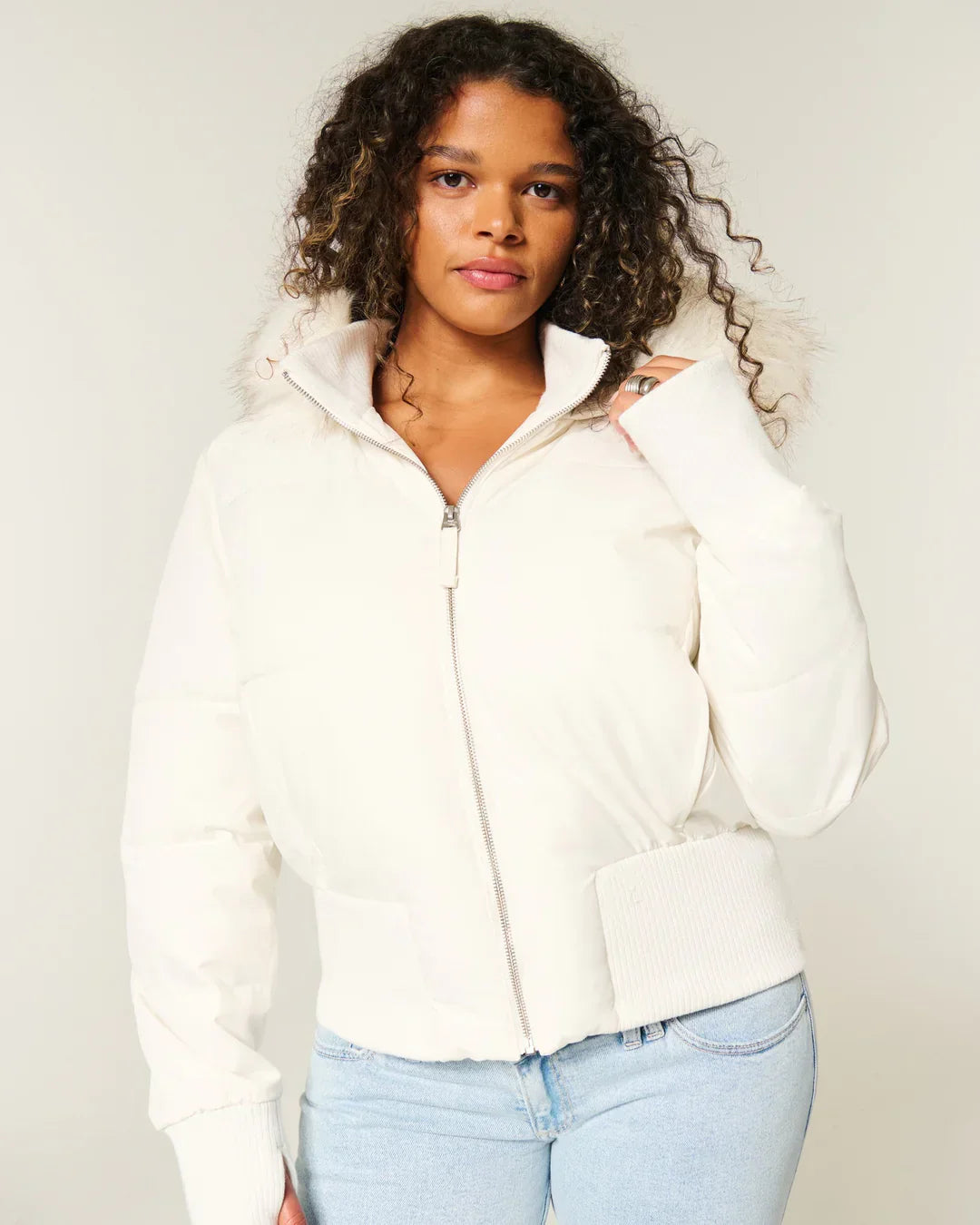 Women’s Padded Winter Jacket | Warm Hooded Coat