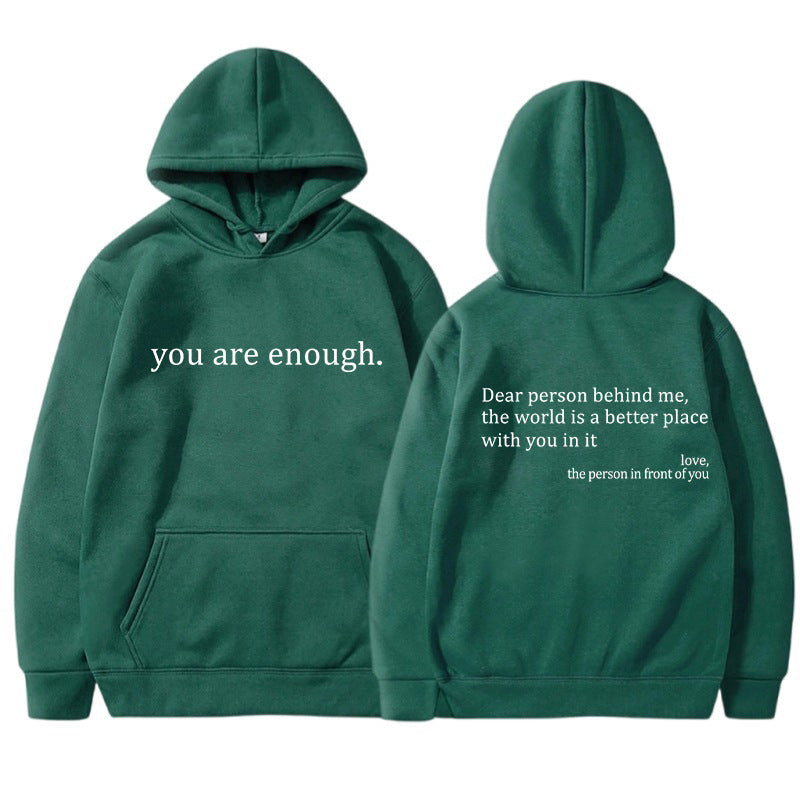 Inspirational Quote Unisex Hoodie | Soft & Warm