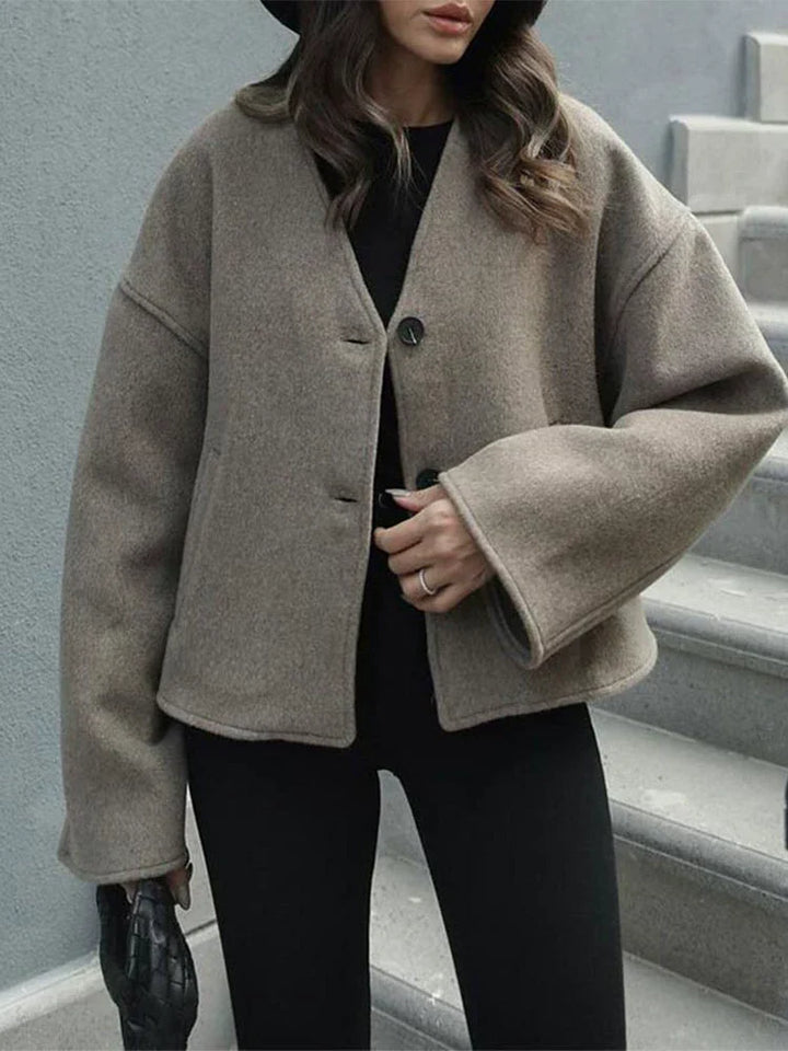 Women’s Oversized Wool-Blend Coat | Business Casual