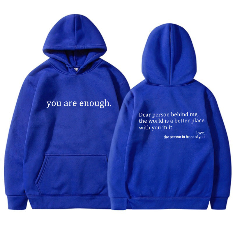 Inspirational Quote Unisex Hoodie | Soft & Warm