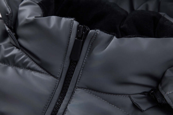 Men’s Black Hooded Cardigan Jacket