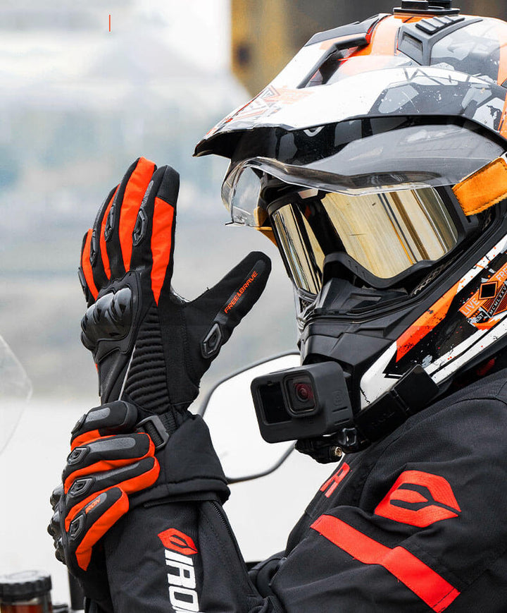 Thermal Insulated Motorcycle Gloves | Warm for Winter Riding