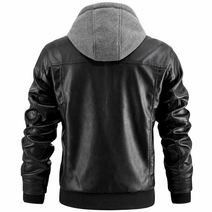 Men’s Premium Leather Style Jacket | Sleek Outerwear