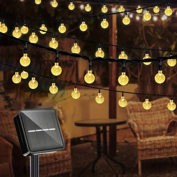 Skarn | Solar Outdoor String Lights