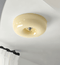 Donut Ceiling Light | Modern Scandinavian White Glass Pendant Lamp