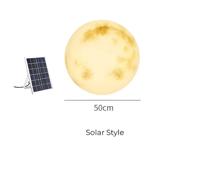Solar Garden Moon Light | Outdoor Moon Lamp