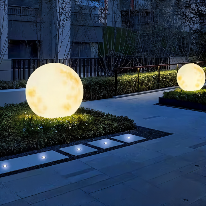 Solar Garden Moon Light | Outdoor Moon Lamp