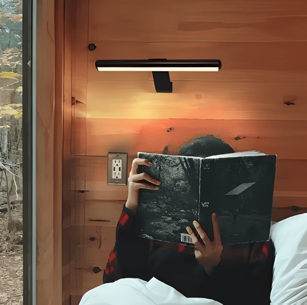 Magnetic LED Wall Lamp | 120° Rotatable Cordless Sconce