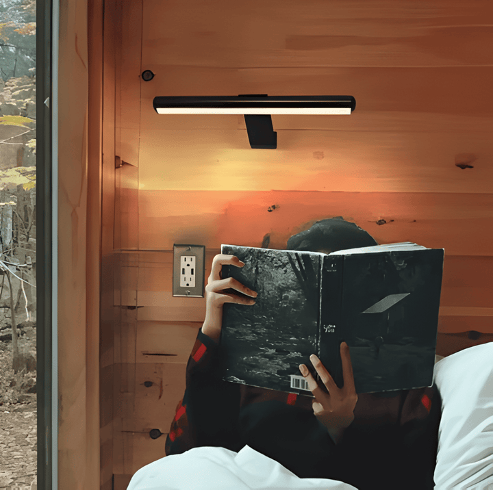 Magnetic LED Wall Lamp | 120° Rotatable Cordless Sconce