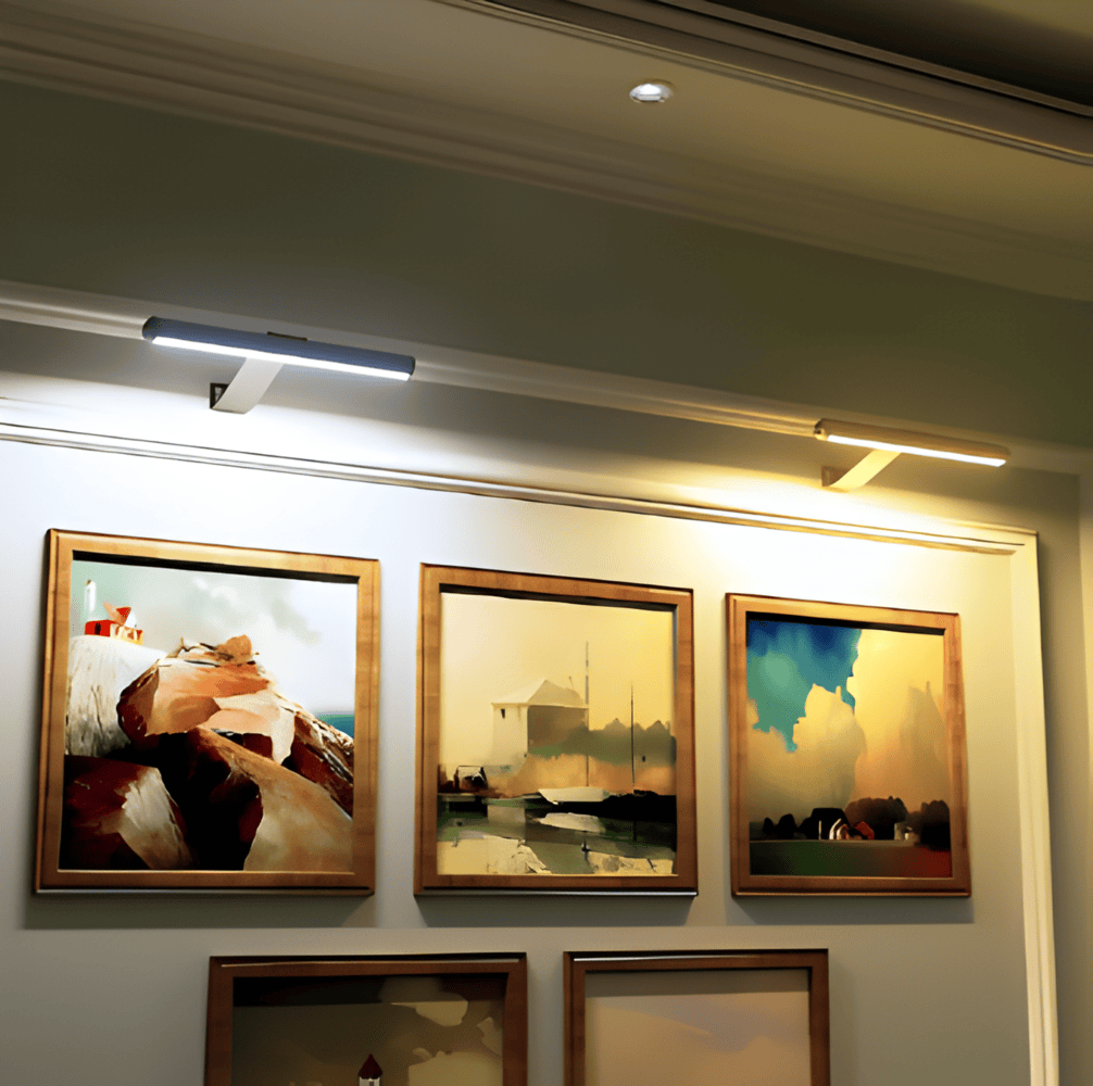 Magnetic LED Wall Lamp | 120° Rotatable Cordless Sconce