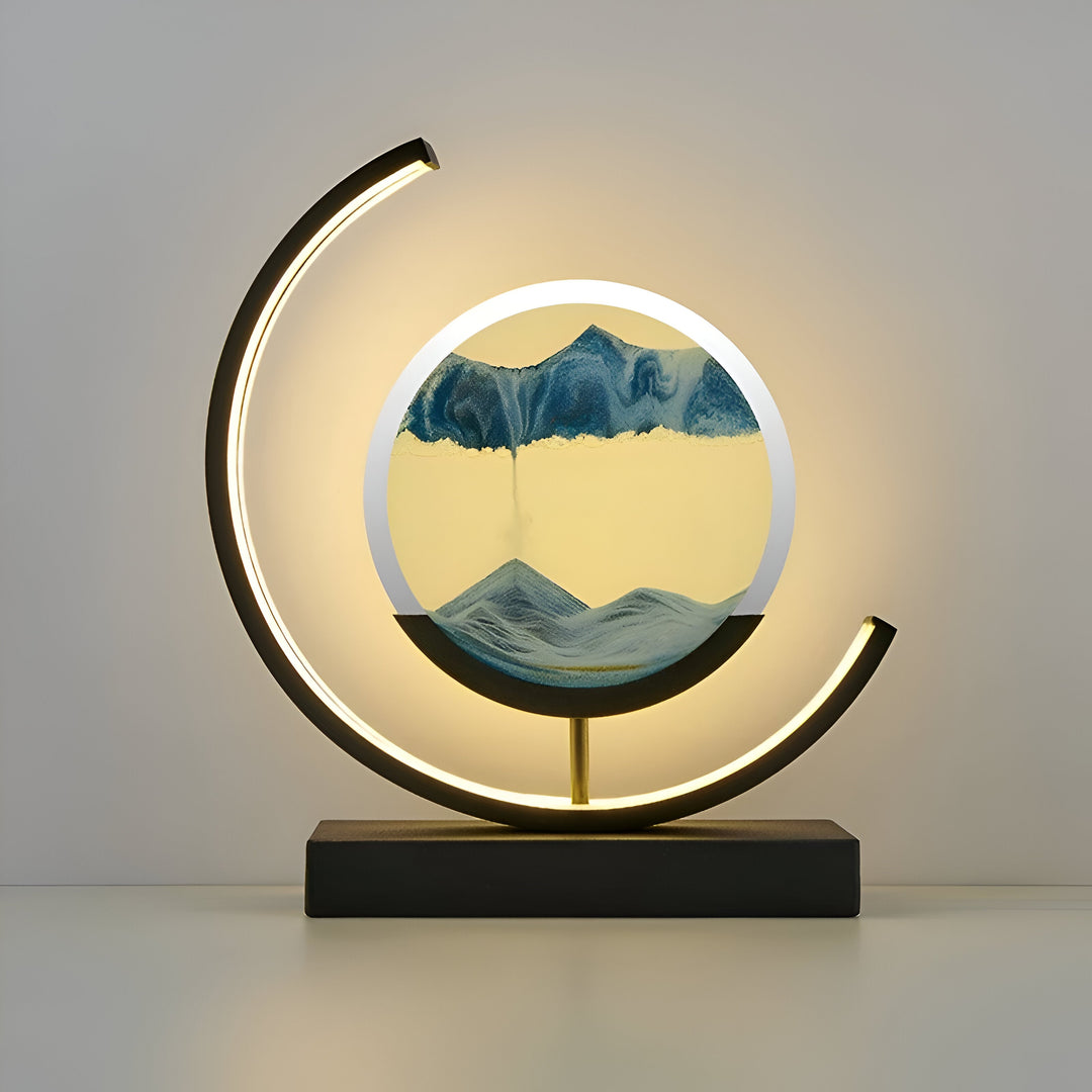 Sand Glow Moving Sand Art Lamp
