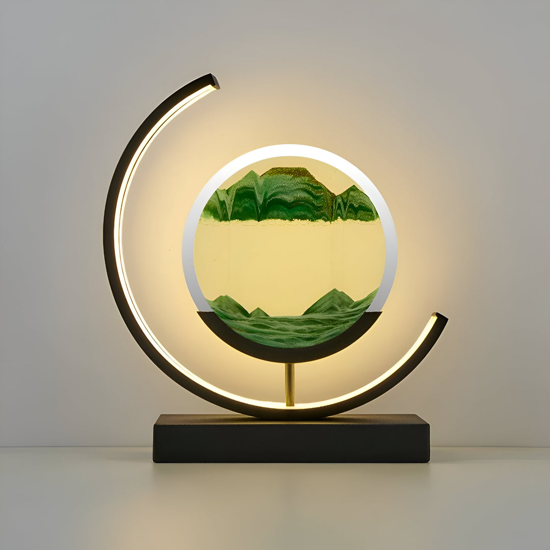 Sand Glow Moving Sand Art Lamp