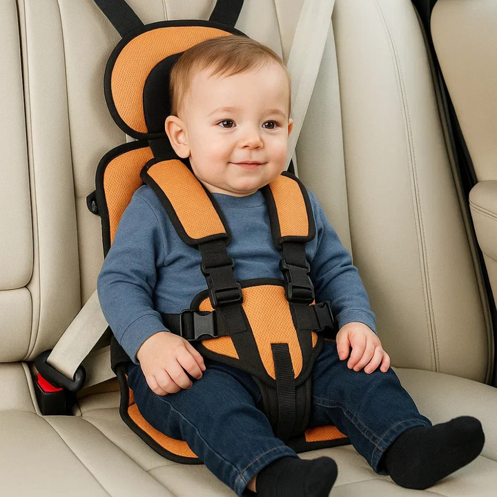 Travel Booster Seat | Comfortable & Portable Child Car Seat for Ages 1–14