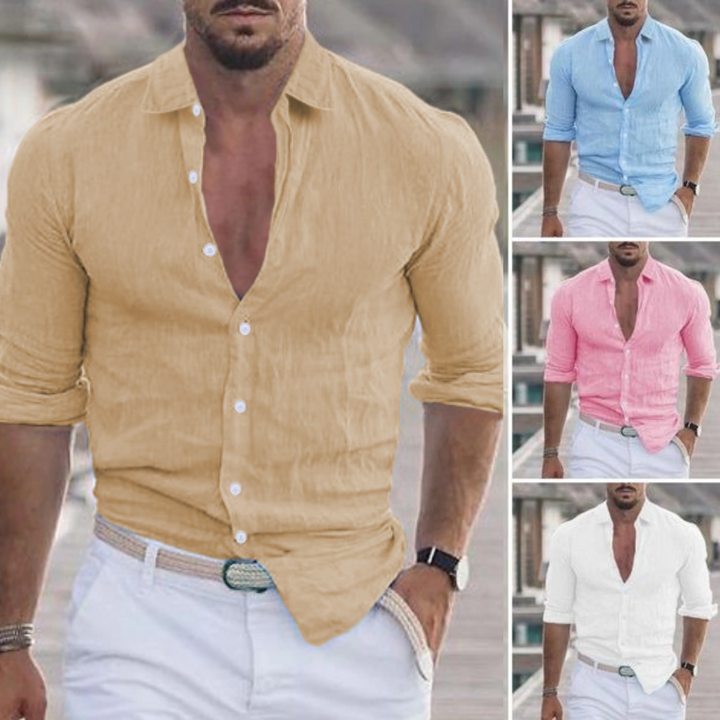 Pedro | Men's Linen Shirt
