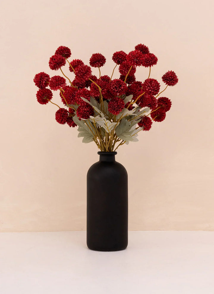 10-Stem Silk Kiku Chrysanthemum Flowers