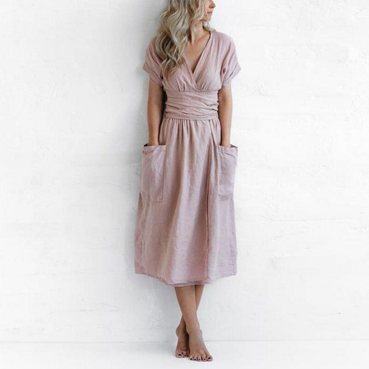 Talyra | Women’s Casual V-Neck Dress