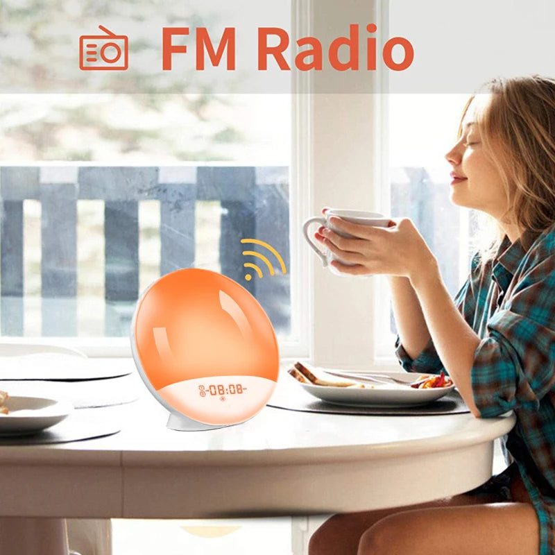 Piper | Natural Radio Alarm Clock with Wake-Up Light