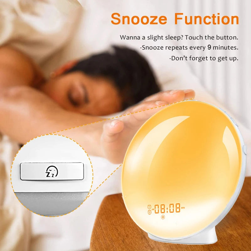 Piper | Natural Radio Alarm Clock with Wake-Up Light