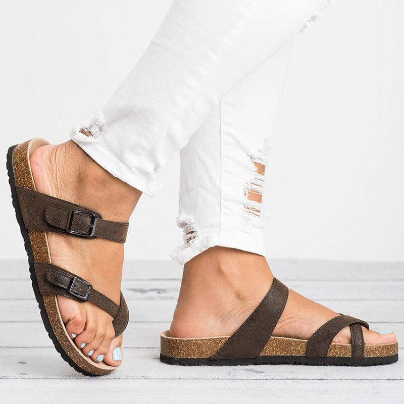 Serenelle | Ergonomic Sandals in Roman Style
