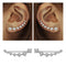 Quinn | Glamorous Sterling Silver 925 Zircon Stud Earrings