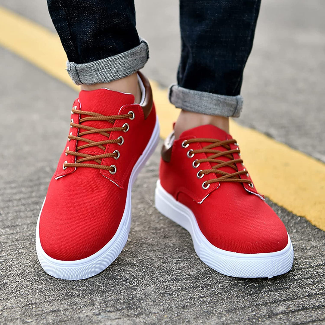Men’s Canvas Sneakers | Business Casual Style