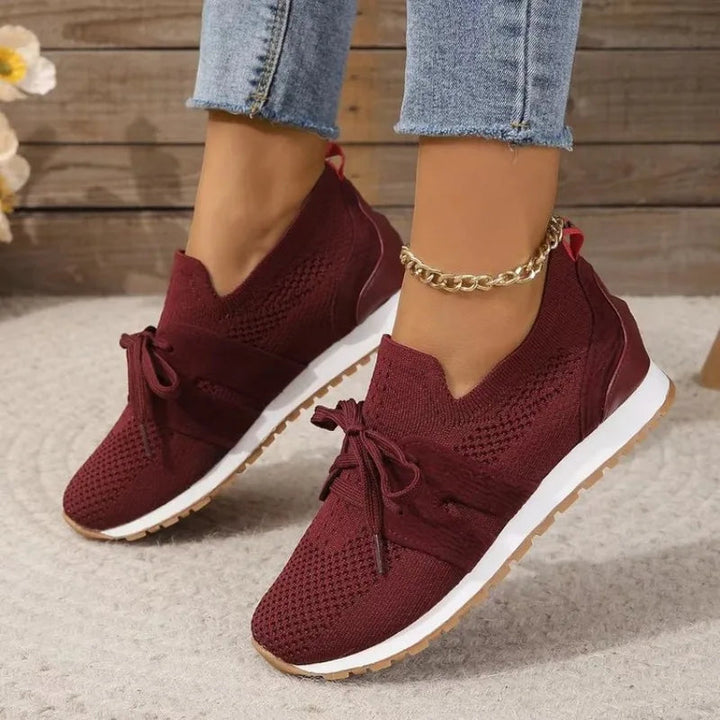 Orthopedic Women’s Shoes with Elegant Bow