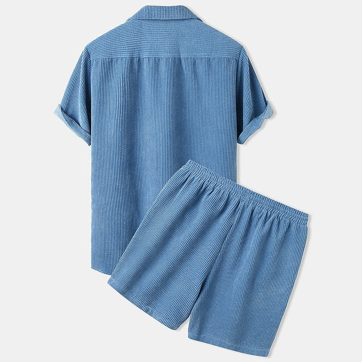 Derren | Men’s Corduroy Short Summer Set