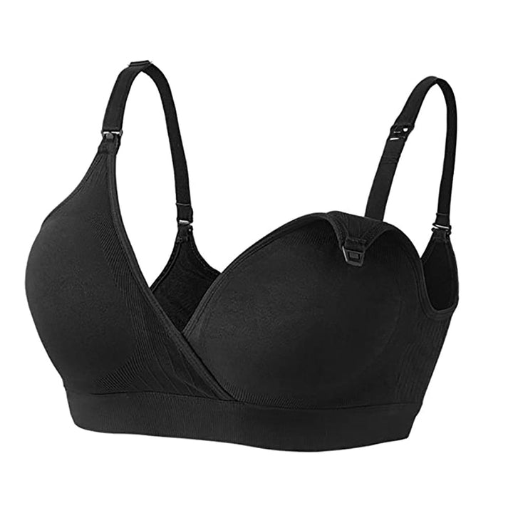 Ava | Set of 4 Breathable Seamless Clip-Down Bras for Breastfeeding