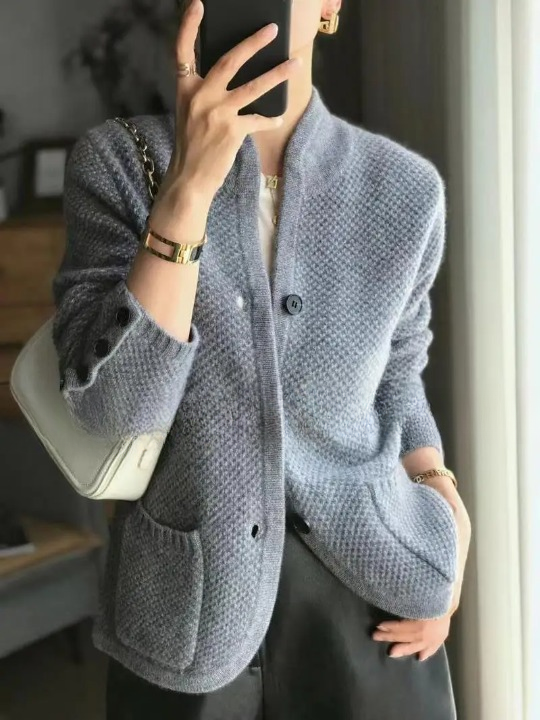 Talyra | Women’s Pure Cashmere Wool Jacket