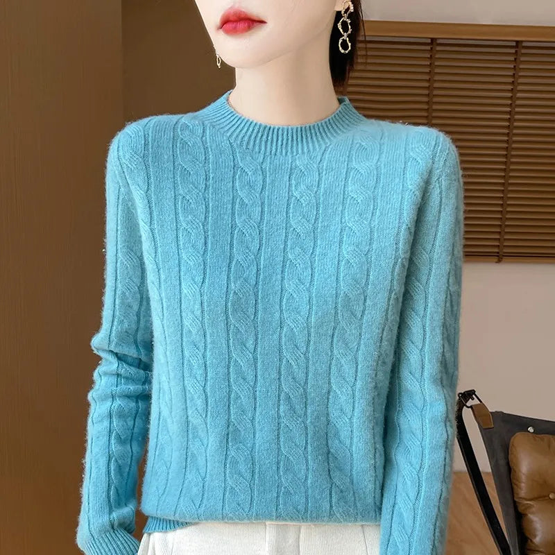 Women’s Semi-Turtleneck Sweater