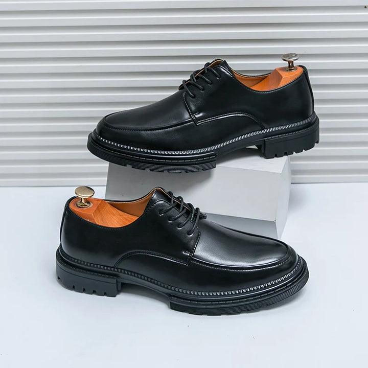 Men’s Classic Lace-Up Oxford Dress Shoes