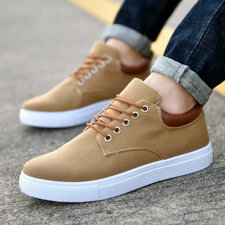 Men’s Canvas Sneakers | Business Casual Style