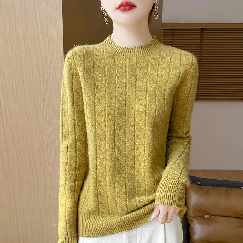 Women’s Semi-Turtleneck Sweater