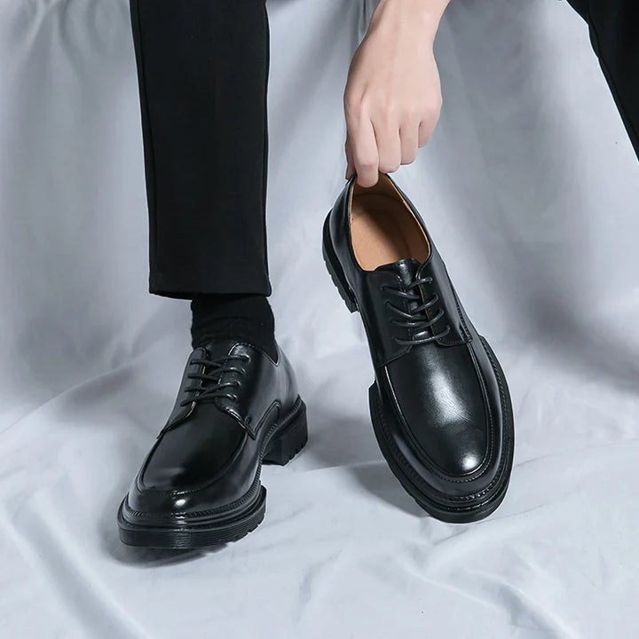 Men’s Classic Lace-Up Oxford Dress Shoes
