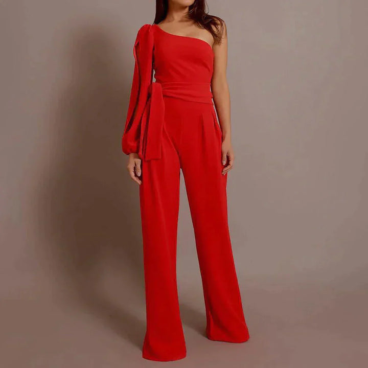 Illyria | Women’s Evening One-Shoulder Jumpsuit