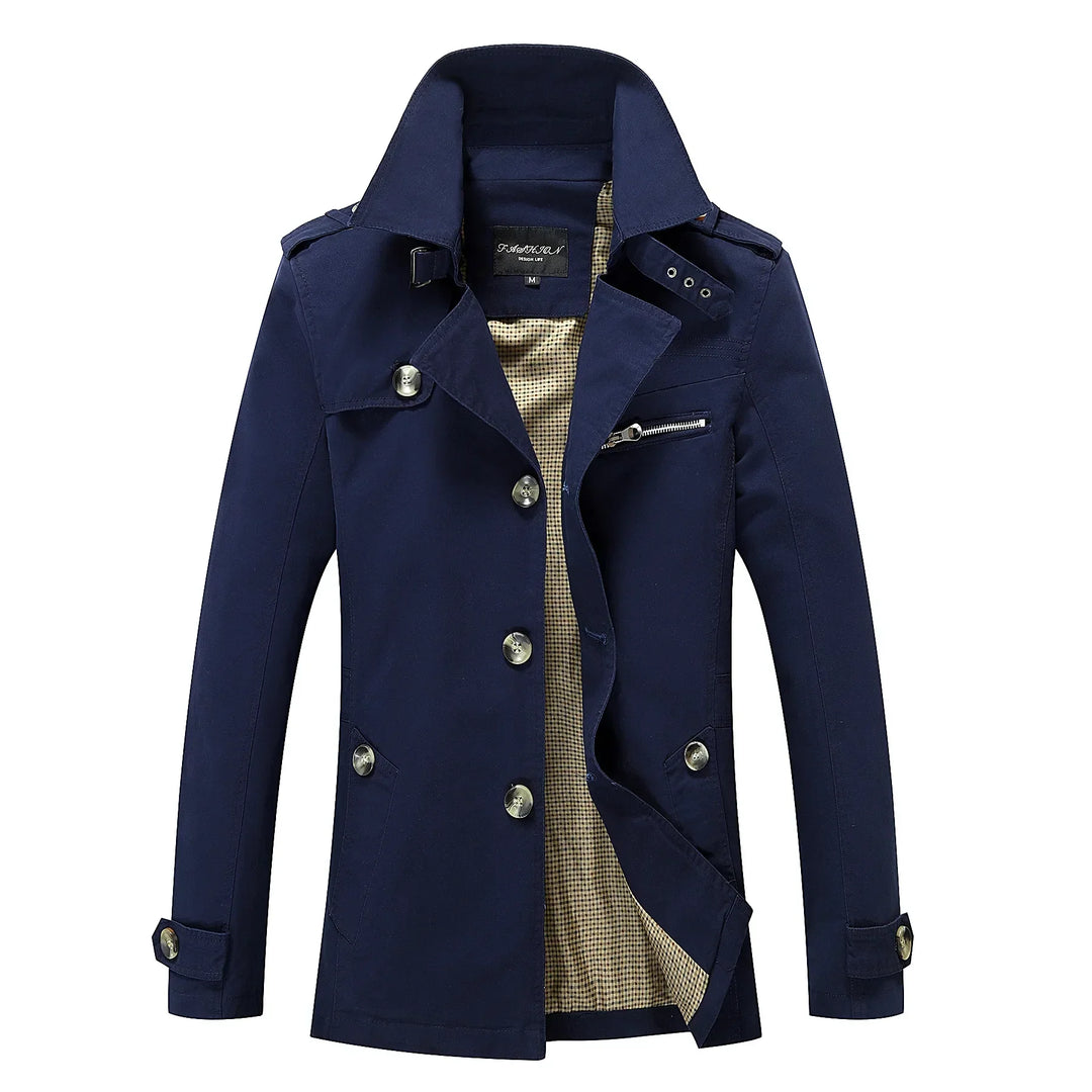 Men’s Long Trench Coat